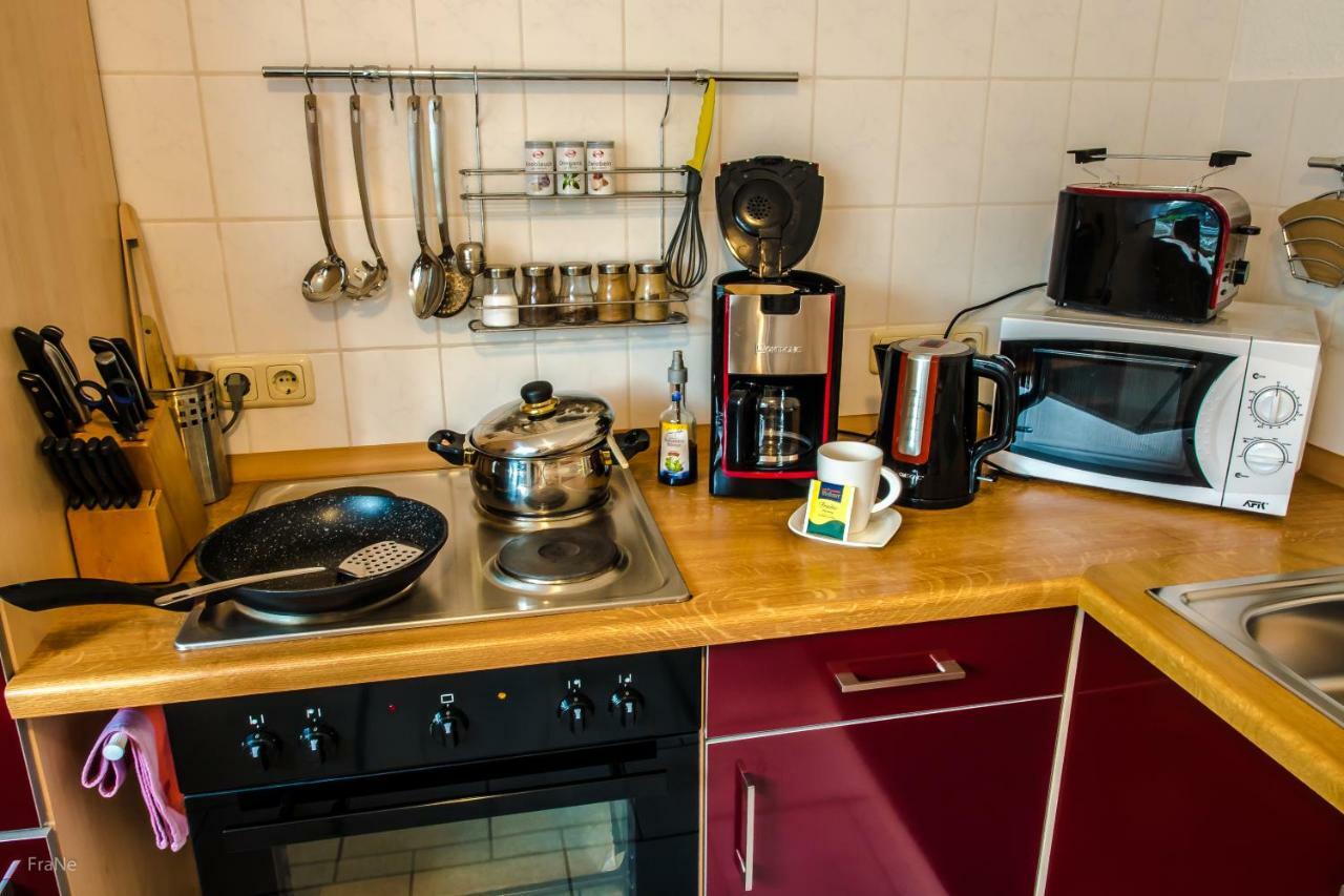 Schoene, Gemuetliche Wohnung Lipsia Esterno foto
